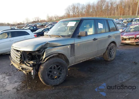 2004 Land Rover Range Rover Hse из США, поврежденный, VIN SALME11424A145690